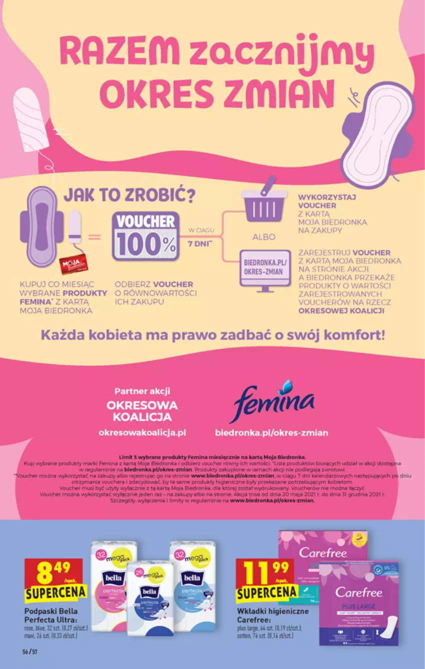 Gazetka promocyjna Biedronka - W tym tygodniu - ważna 02.06 do 09.05.2021 - strona 56 - produkty: BIC, Dron, Fa, Kalendarz, Mus, Rama