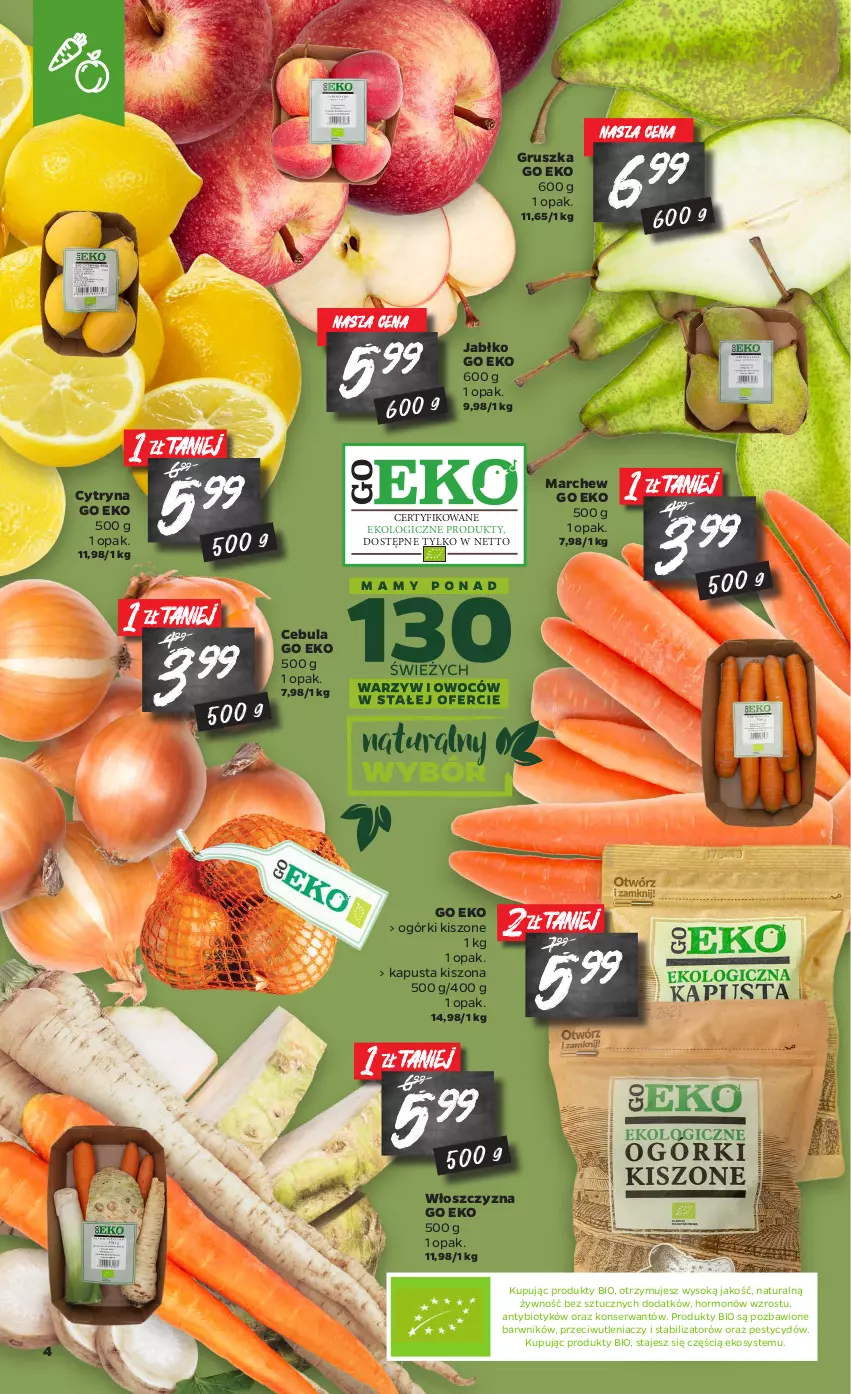 Gazetka promocyjna Netto - Oferta tygodnia - ważna 08.02 do 13.02.2021 - strona 4 - produkty: Cebula, Ser, Sok