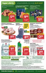 Gazetka promocyjna Stokrotka - Market - Gazetka - ważna od 24.07 do 24.07.2024 - strona 17 - produkty: Piwo, Kurczak, Torebka, Domestos, Prymat, Warzywa, Ser, Mus, JBL, Wilson, Telefon, Szal, Karp, Kosz, O nas, Dres, Laur, Leon, Płyn do wc, Gałka, Owoce, Felix, Woda, Wagi, Cisowianka, Mięso, Podudzie z kurczaka