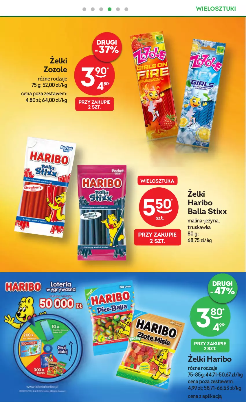 Gazetka promocyjna Żabka - ważna 27.09 do 10.10.2023 - strona 23 - produkty: Burger, Haribo, Herbata, Kawa