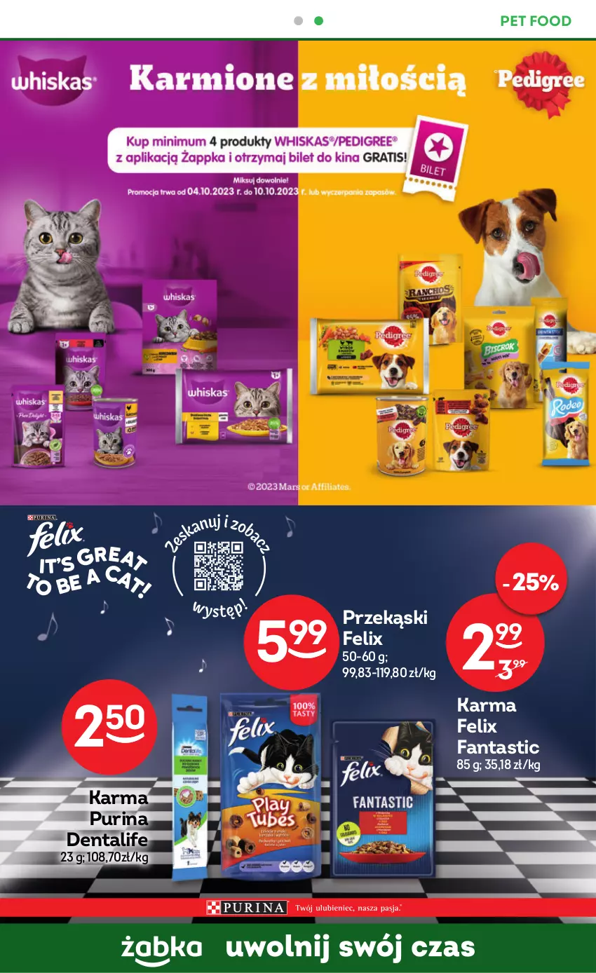 Gazetka promocyjna Żabka - ważna 27.09 do 10.10.2023 - strona 57 - produkty: Fa, Fanta, Felix, Pur, Purina