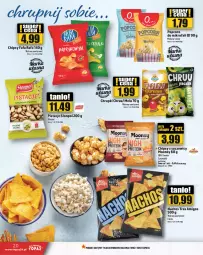 Gazetka promocyjna Topaz - Gazetka - Gazetka - ważna od 15.01 do 15.01.2025 - strona 20 - produkty: Pistacje, Cheddar, Top, Chipsy, Słonpol, Chrupki, Popcorn, Fa