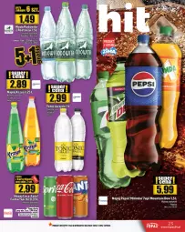 Gazetka promocyjna Topaz - Gazetka - Gazetka - ważna od 15.01 do 15.01.2025 - strona 23 - produkty: Top, Mirinda, Coca-Cola, Fanta, Woda, Sprite, Napój, Fa