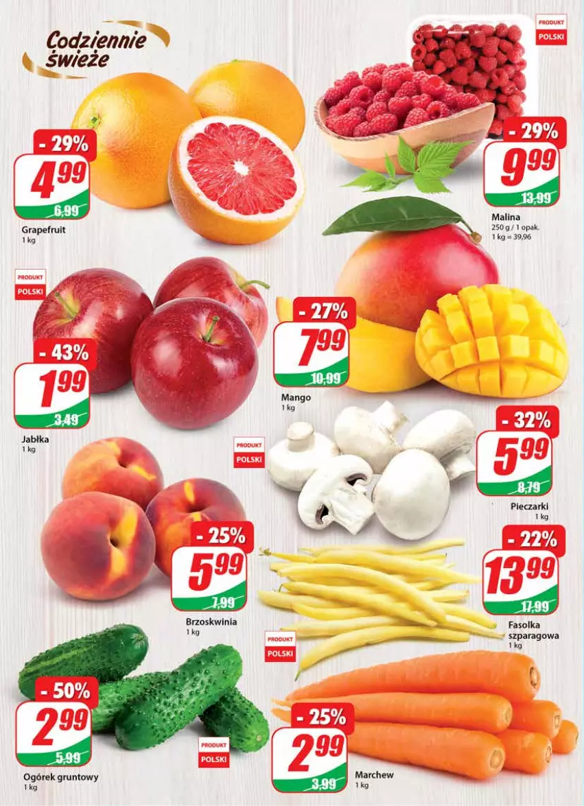 Gazetka promocyjna Dino - Gazetka - ważna 30.06 do 06.07.2021 - strona 10 - produkty: Fa, Gra, Grunt, Ogórek, Piec, Rama