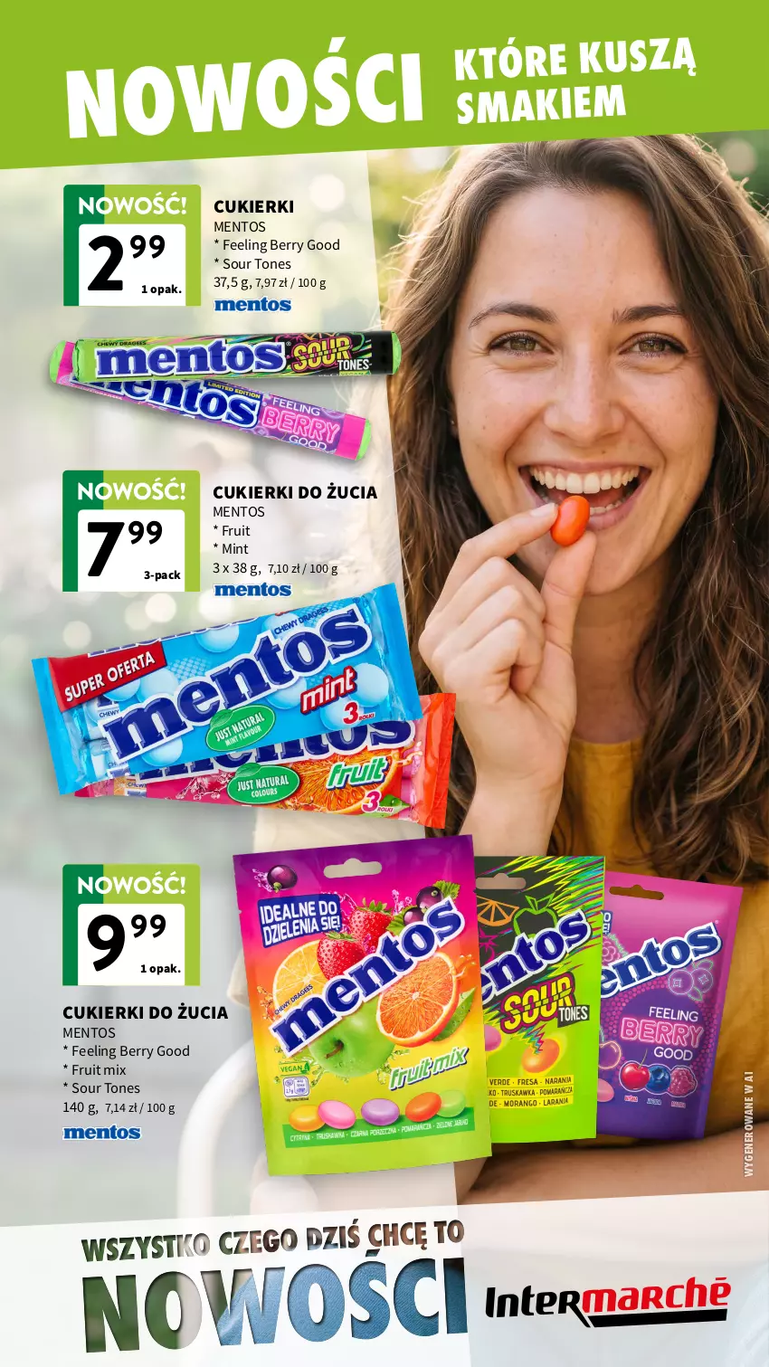Gazetka promocyjna Intermarche - Gazetka Intermarche - ważna 09.09 do 26.09.2026 - strona 3 - produkty: Cukier, Cukierki, Mentos