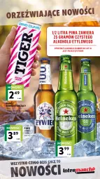 Gazetka promocyjna Intermarche - Gazetka Intermarche - Gazetka - ważna od 26.09 do 26.09.2026 - strona 6 - produkty: Piwa, Piwo, Gin, Gra, Heineken, Tiger, Napój