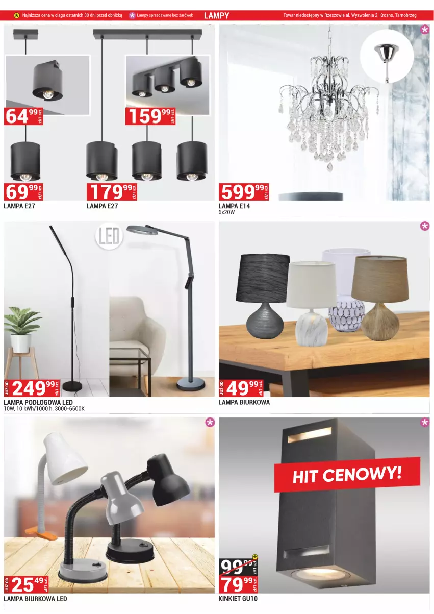 Gazetka promocyjna Merkury Market - ważna 01.03 do 31.03.2025 - strona 19 - produkty: Biurko, Lampa, Lampa biurkowa, Lampa podłogowa