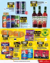 Gazetka promocyjna Topaz - Gazetka - Gazetka - ważna od 24.04 do 24.04.2024 - strona 19 - produkty: Top, Por, Gin, 7up, Napój energetyczny, Whiskas, Mirinda, Pepsi, Mars, Baton, Baton dla psa, Napój, Herbapol