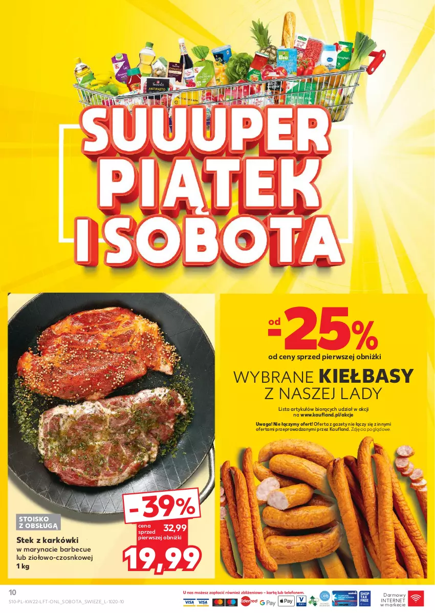 Gazetka promocyjna Kaufland - Gazetka tygodnia - ważna 29.05 do 05.06.2024 - strona 10 - produkty: Stek, Waga