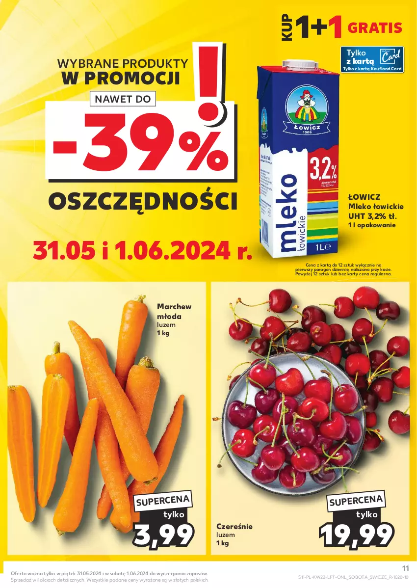 Gazetka promocyjna Kaufland - Gazetka tygodnia - ważna 29.05 do 05.06.2024 - strona 11 - produkty: Gra, Mleko