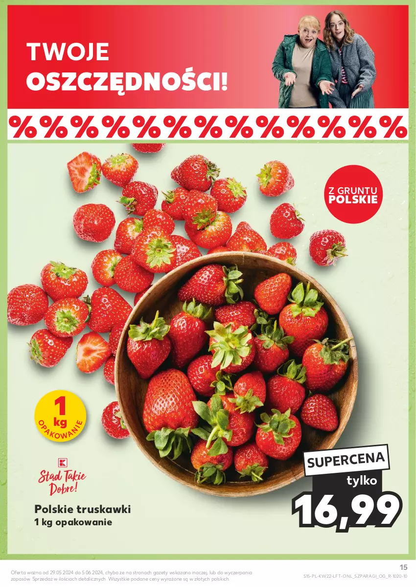 Gazetka promocyjna Kaufland - Gazetka tygodnia - ważna 29.05 do 05.06.2024 - strona 15 - produkty: Grunt, Truskawki