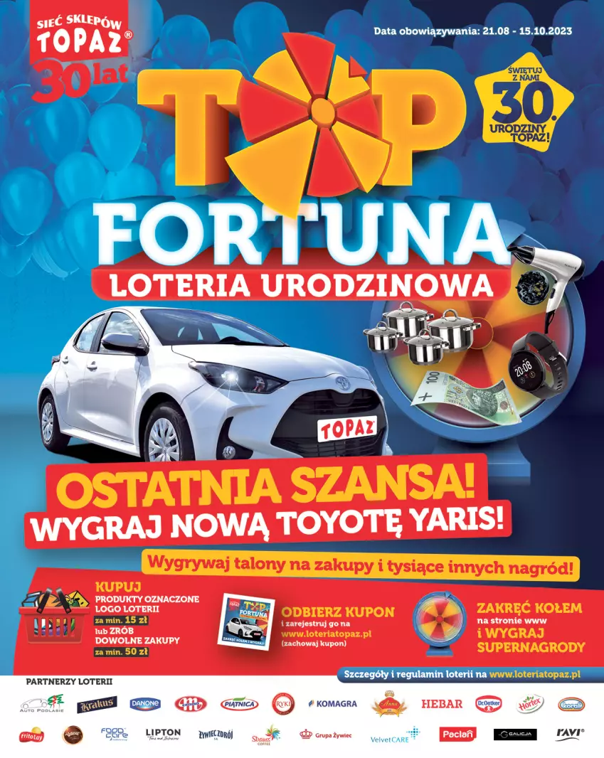 Gazetka promocyjna Topaz - Gazetka - ważna 05.10 do 11.10.2023 - strona 9 - produkty: Gra, Top, Velvet