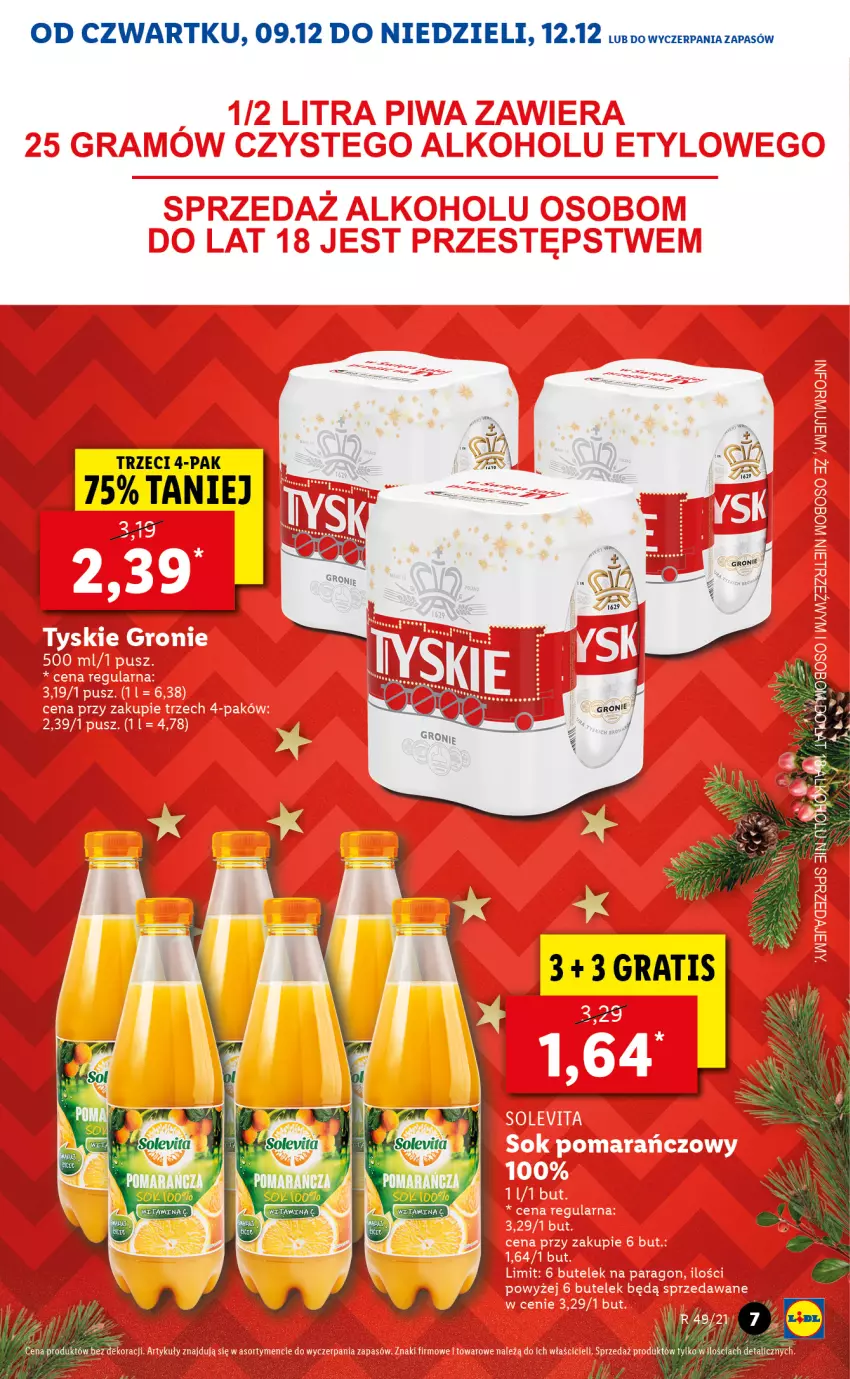 Gazetka promocyjna Lidl - GAZETKA OD 09.12 DO 12.12 - ważna 09.12 do 12.12.2021 - strona 7