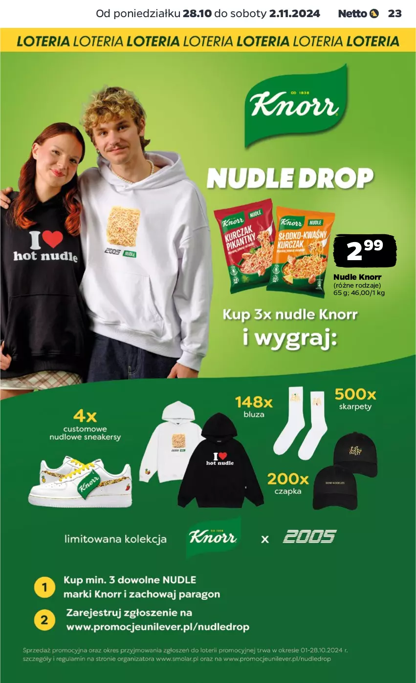 Gazetka promocyjna Netto - Artykuły spożywcze - ważna 28.10 do 02.11.2024 - strona 23 - produkty: Knorr