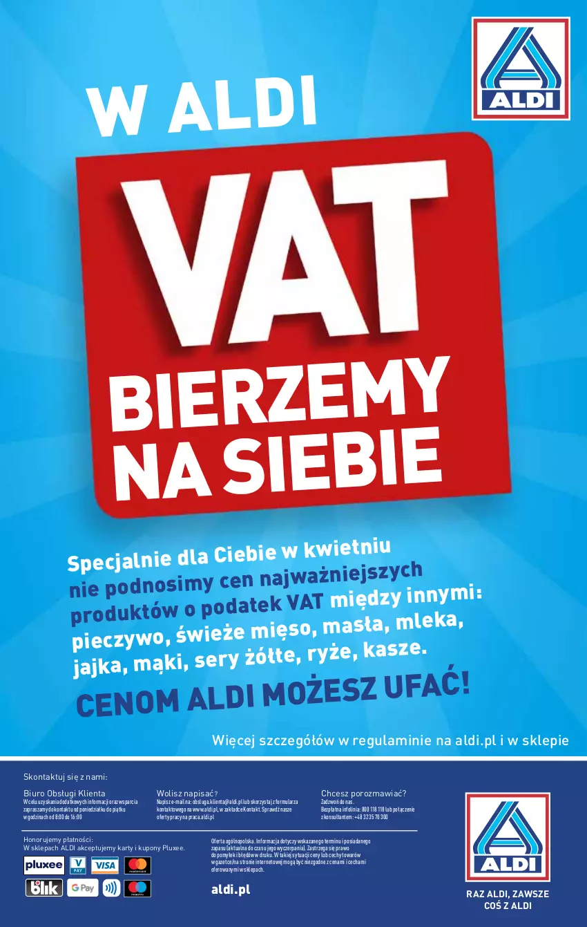 Gazetka promocyjna Aldi - Farmer Aldik poleca świeże owoce i warzywa - ważna 15.04 do 20.04.2024 - strona 8 - produkty: Biuro, O nas, Piec, Por