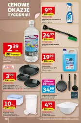 Gazetka promocyjna Auchan - Gazetka Wielkie Przeboje Cenowe Hipermarket Auchan - Gazetka - ważna od 07.01 do 07.01.2026 - strona 30 - produkty: Ser, Skrobaczka, Talerz obiadowy, Bulion, Szczotka, Pojemnik, Lion, Talerz, Talerz deserowy, Płyn do spryskiwaczy, Deser, Patelnia, Woda, Talerz głęboki