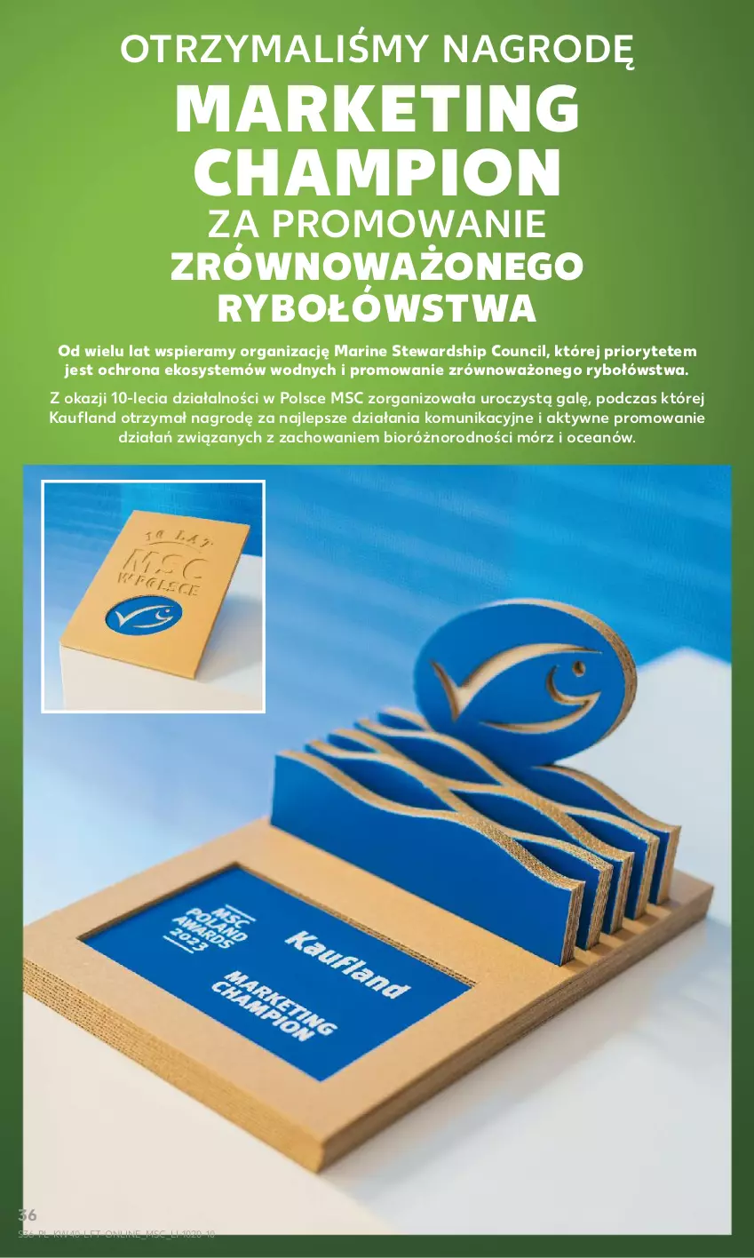 Gazetka promocyjna Kaufland - Gazetka tygodnia - ważna 05.10 do 11.10.2023 - strona 36