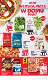 Gazetka promocyjna Kaufland - Gazetka tygodnia - Gazetka - ważna od 11.10 do 11.10.2023 - strona 47 - produkty: Piec, Makaron, Salami, Rukola, Pizza, Pieczarka, Mąka, Isana, Pieczarki krojone, Bazyl, Bazylia, Grunt