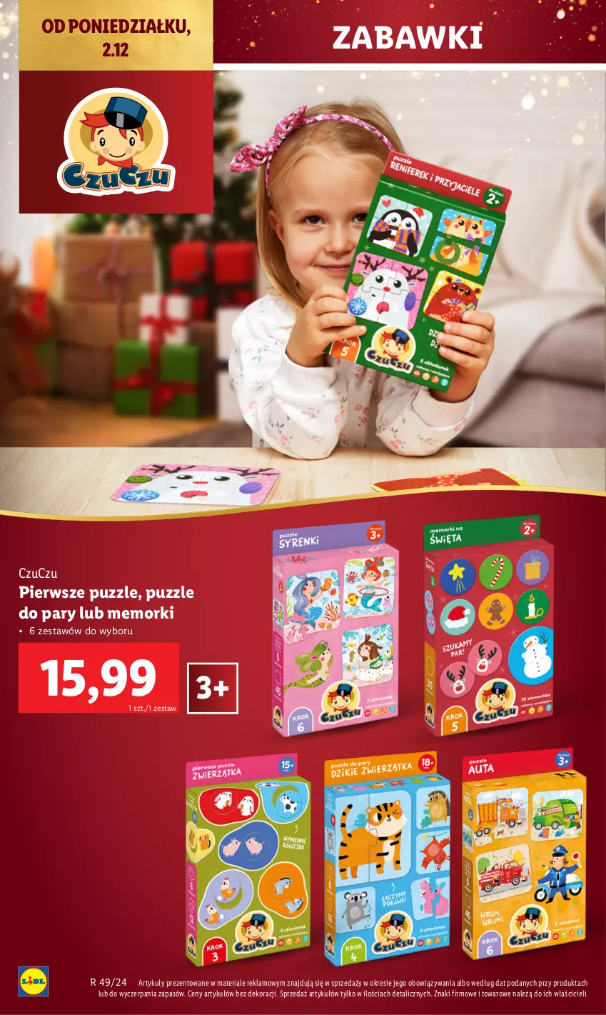 Gazetka promocyjna Lidl - GAZETKA - ważna 02.12 do 07.12.2024 - strona 30 - produkty: Puzzle