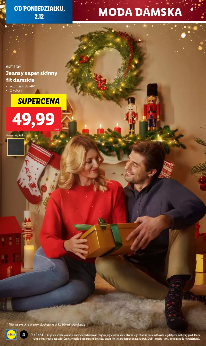 Gazetka promocyjna Lidl - GAZETKA - ważna 02.12 do 07.12.2024 - strona 4 - produkty: Moda