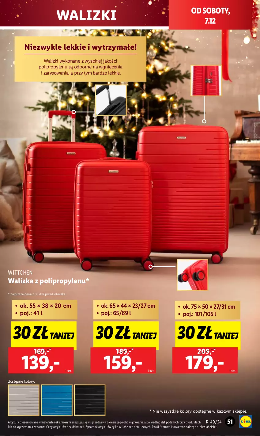 Gazetka promocyjna Lidl - GAZETKA - ważna 02.12 do 07.12.2024 - strona 57 - produkty: Moda, Por, Sok, Walizka, Wittchen