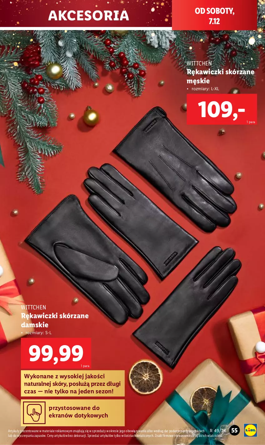 Gazetka promocyjna Lidl - GAZETKA - ważna 02.12 do 07.12.2024 - strona 61 - produkty: Moda, Sok, Wittchen