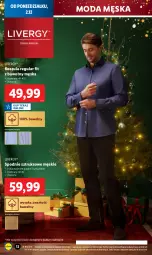 Gazetka promocyjna Lidl - GAZETKA - Gazetka - ważna od 07.12 do 07.12.2024 - strona 12 - produkty: Sok, Spodnie sztruksowe, Kosz, Koszula, Moda, Spodnie