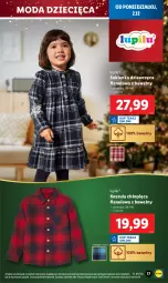 Gazetka promocyjna Lidl - GAZETKA - Gazetka - ważna od 07.12 do 07.12.2024 - strona 17 - produkty: Kosz, Koszula, Moda, Dzieci, Sukienka