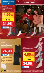 Gazetka promocyjna Lidl - GAZETKA - Gazetka - ważna od 07.12 do 07.12.2024 - strona 22 - produkty: Karp, Kosz, Skarpetki, Bielizna