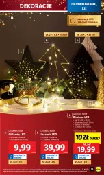 Gazetka promocyjna Lidl - GAZETKA - Gazetka - ważna od 07.12 do 07.12.2024 - strona 25 - produkty: Latarnia, Choinka, Inka, Ivar, Girlanda