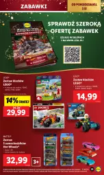 Gazetka promocyjna Lidl - GAZETKA - Gazetka - ważna od 07.12 do 07.12.2024 - strona 29 - produkty: Chodzik, LEGO, Mattel, Hot Wheels