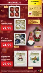 Gazetka promocyjna Lidl - GAZETKA - Gazetka - ważna od 07.12 do 07.12.2024 - strona 43 - produkty: Bombki, LANA