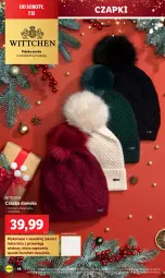 Gazetka promocyjna Lidl - GAZETKA - Gazetka - ważna od 07.12 do 07.12.2024 - strona 54 - produkty: Sok, Czapka, Moda, Wittchen