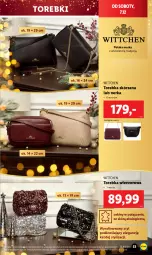 Gazetka promocyjna Lidl - GAZETKA - Gazetka - ważna od 07.12 do 07.12.2024 - strona 59 - produkty: Torebka, Moda, Wittchen