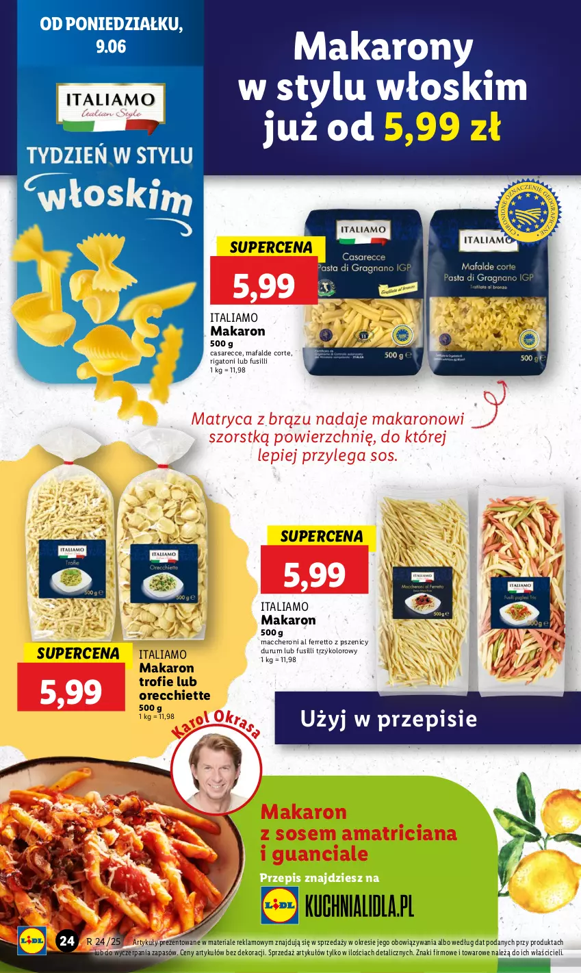 Gazetka promocyjna Lidl - GAZETKA - ważna 09.06 do 11.06.2025 - strona 26 - produkty: Fa, Makaron, Makaron z sosem, Rum, Sos