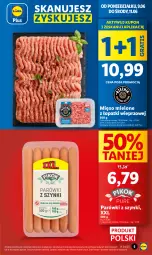 Gazetka promocyjna Lidl - GAZETKA - Gazetka - ważna od 11.06 do 11.06.2025 - strona 5 - produkty: Mięso mielone, Mięso mielone z łopatki wieprzowej, Gra, Parówki, Parówki z szynki, Mięso
