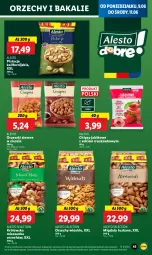 Gazetka promocyjna Lidl - GAZETKA - Gazetka - ważna od 11.06 do 11.06.2025 - strona 51 - produkty: Orzechy włoskie, Pistacje, Migdały łuskane, Sok, Orzeszki, Migdały, Chipsy, Wasa, Orzeszki ziemne