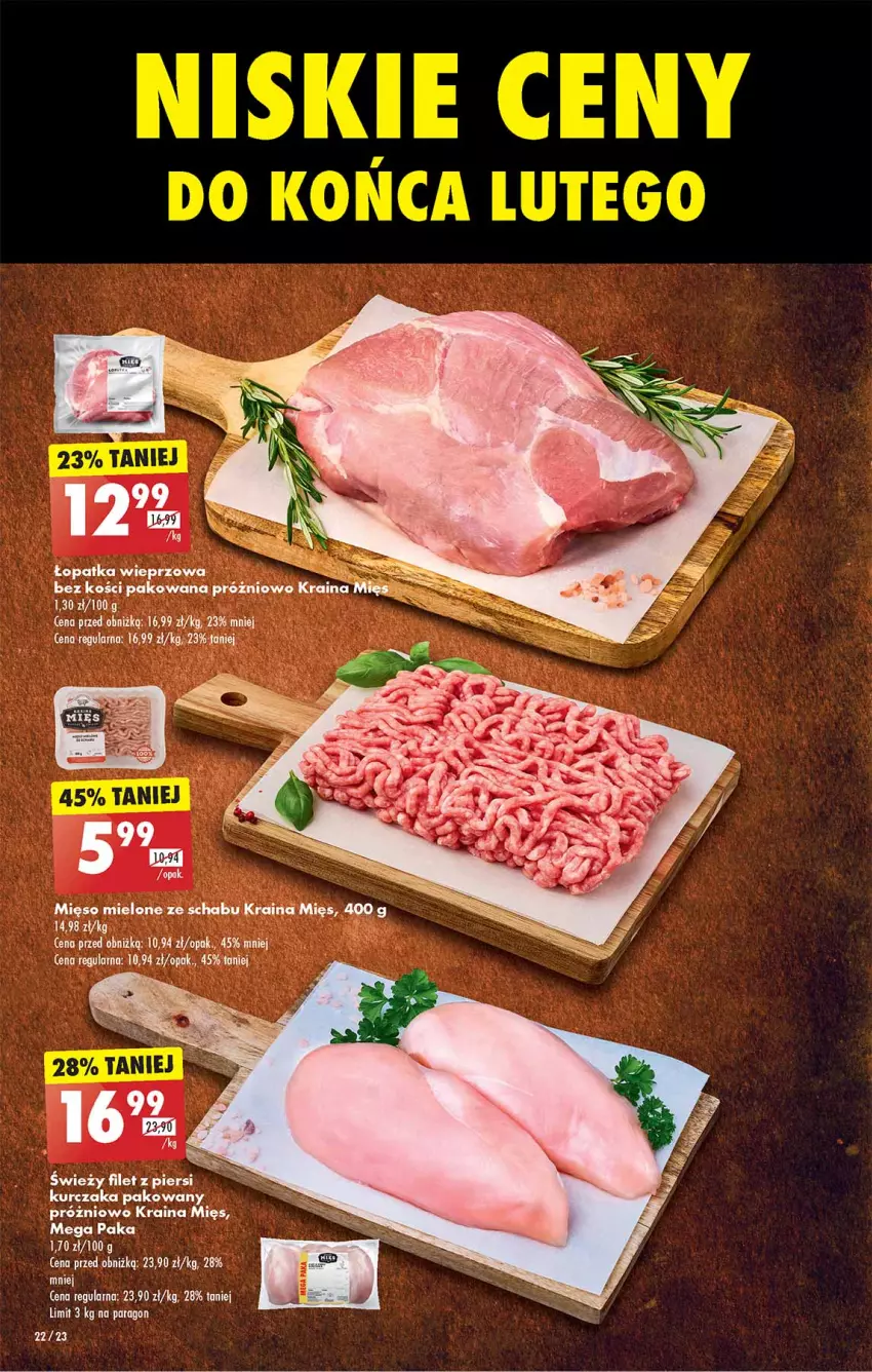 Gazetka promocyjna Biedronka - Od poniedzialku - ważna 05.02 do 10.02.2024 - strona 26 - produkty: Filet z piersi kurczaka, Kurczak, Mięso, Mięso mielone