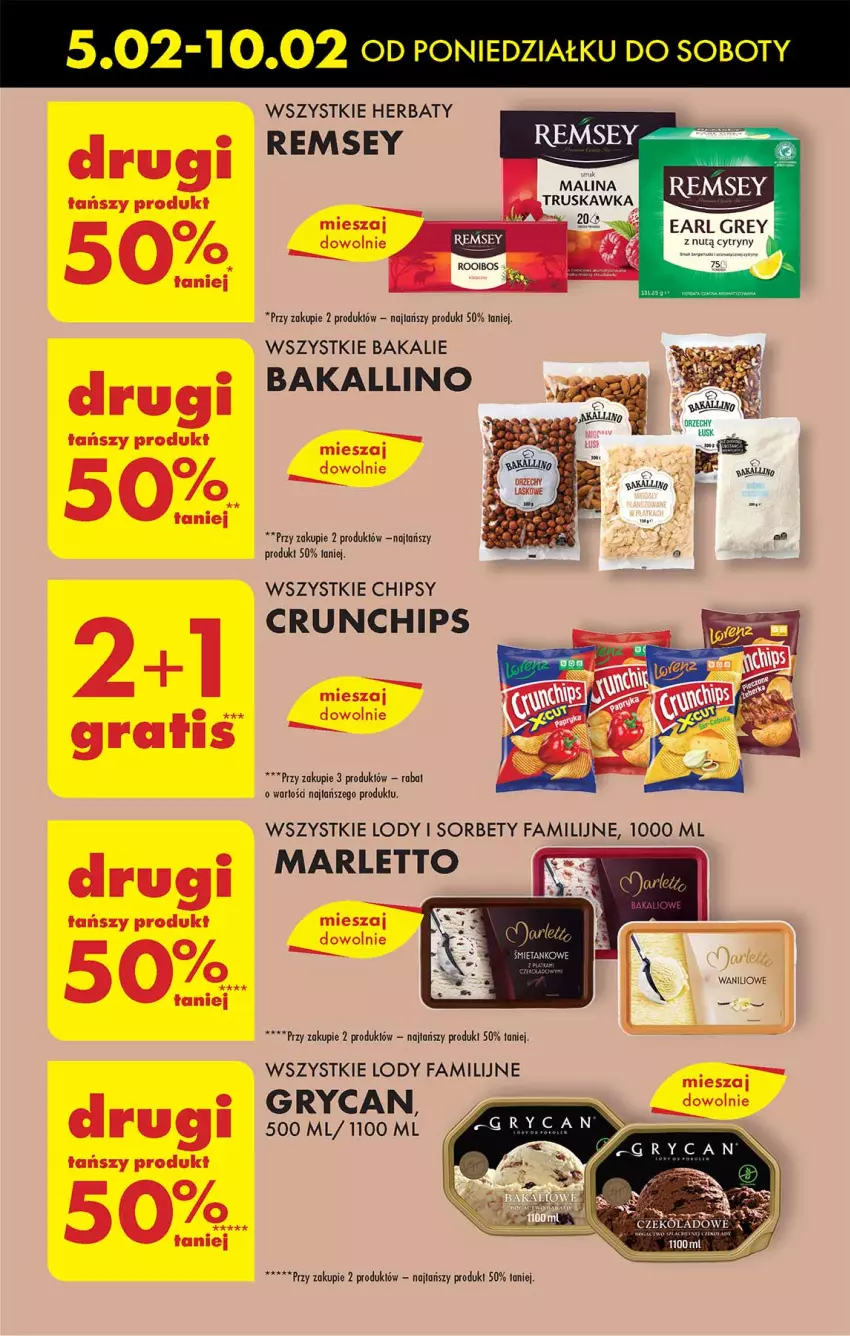 Gazetka promocyjna Biedronka - Od poniedzialku - ważna 05.02 do 10.02.2024 - strona 47 - produkty: Chipsy, Crunchips, Cytryny, Earl Grey, Fa, Gry, Lody