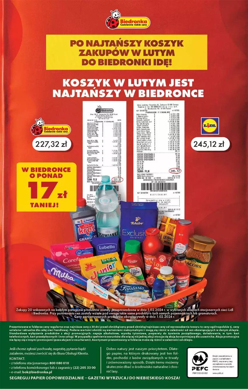 Gazetka promocyjna Biedronka - Od poniedzialku - ważna 05.02 do 10.02.2024 - strona 64 - produkty: Dron, Gra, Kosz, LG, Napoje, Papier, Por, Rama, Telefon