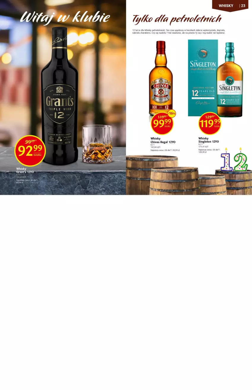 Gazetka promocyjna Delikatesy Centrum - Katalog alkoholowy DC06/07 - ważna 09.02 do 22.02.2023 - strona 12 - produkty: Whisky