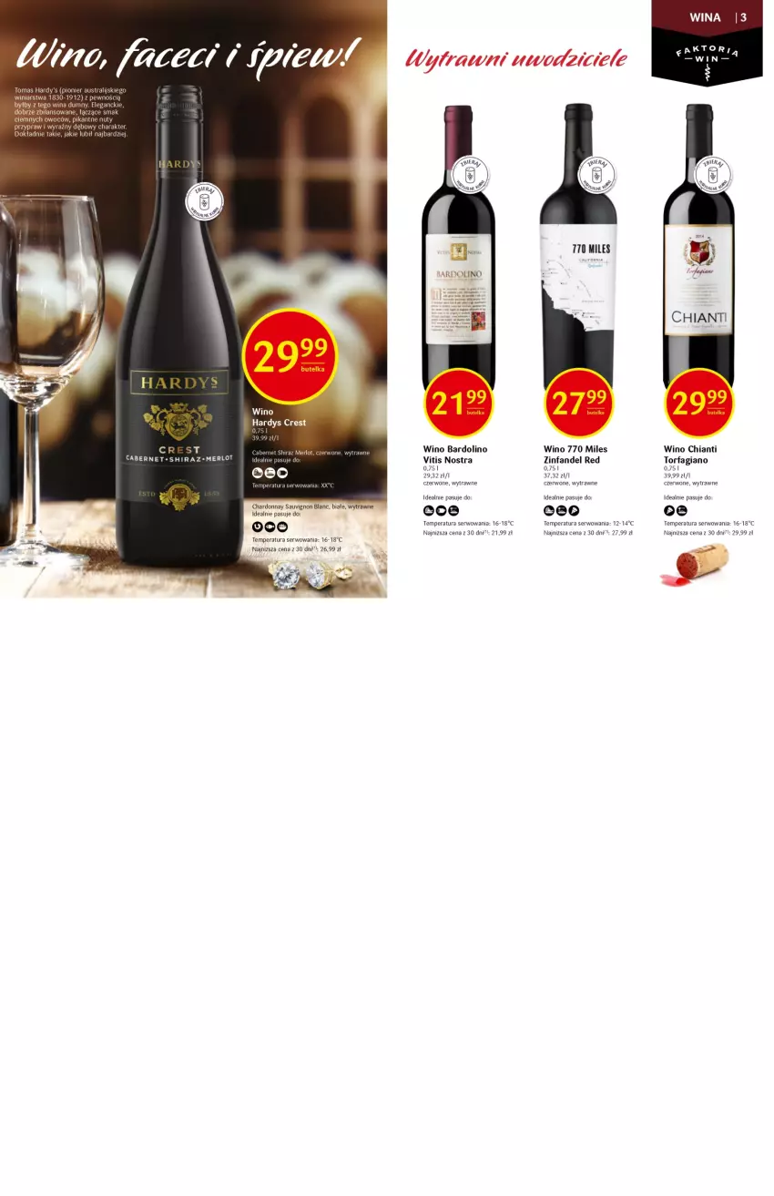 Gazetka promocyjna Delikatesy Centrum - Katalog alkoholowy DC06/07 - ważna 09.02 do 22.02.2023 - strona 2 - produkty: Chardonnay, Chia, Chianti, Fa, Merlot, Nuty, Sauvignon Blanc, Ser, Shiraz, Wino