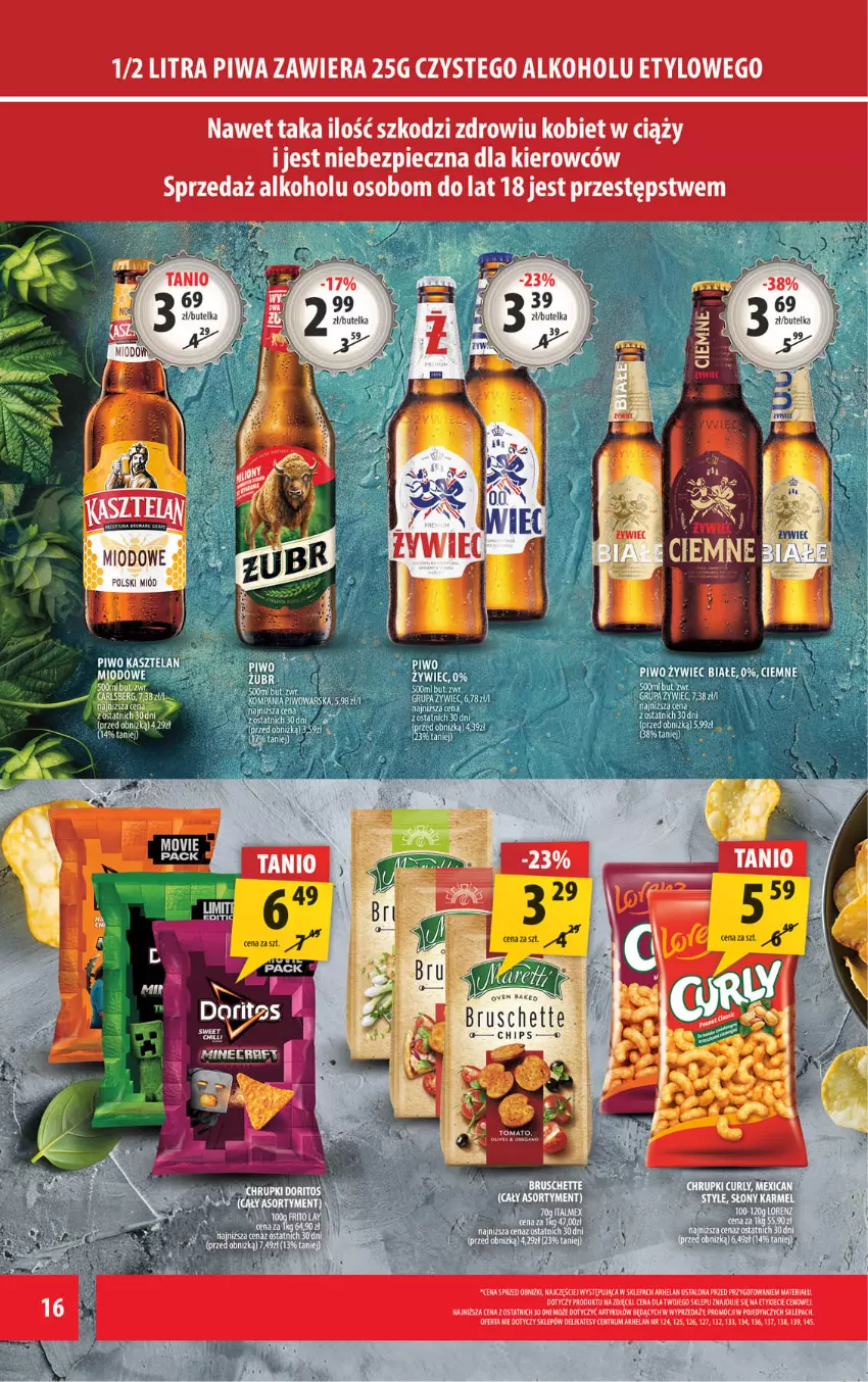 Gazetka promocyjna Arhelan - Gazetka - ważna 09.05 do 18.05.2025 - strona 16 - produkty: Bruschette, Fa, Miód, Orka