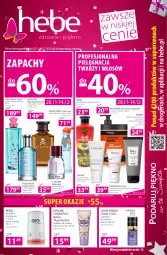 Gazetka promocyjna Hebe - Gazetka - Gazetka - ważna od 14.12 do 14.12.2022 - strona 1 - produkty: Woda perfumowana, Ryż, Por, Gra, Podkład do twarzy, Kolagen, Eveline, Hugo Boss, Dezodorant, Granat, Perfum, Krem przeciwzmarszczkowy, Maska do włosów, Woda toaletowa, Mars, Szampon, Peeling, Bandi, Odżywka, Moschino, Woda, Maska, John frieda, Podkład