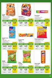 Gazetka promocyjna Makro - Kupujesz więcej płacisz mniej - Gazetka - ważna od 24.12 do 24.12.2023 - strona 15 - produkty: Cheetos, Lajkonik, Orzeszki, Cukier, Beskidzki, Chipsy, Chrupki, Wawel, Crunchips, Pringles, Felix, Aksam, Cukierki, Lizaki, Orzeszki ziemne, Halls, Krakersy, Nimm2