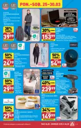 Gazetka promocyjna Aldi - Pełna oferta - Gazetka - ważna od 30.03 do 30.03.2024 - strona 39 - produkty: Top, Sok, Ser, Por, Gin, Gra, Głośnik, Kurtka, Prześcieradło, Warka, Tarka, Dres, Talerz, Wełna, Wkręt, Tarcza tnąca, Kurtka softshell, Wkrętarka, Bluza, Pilarka tarczowa, Lampa, Bluza dresowa, Lampa stołowa, Akumulator, Fa