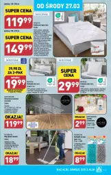 Gazetka promocyjna Aldi - Pełna oferta - Gazetka - ważna od 30.03 do 30.03.2024 - strona 43 - produkty: Teleskop, Por, Mop, Kołdra, Aloe vera, Putzmeister, Suszarki, Suszarka, Poduszka, Suszarka na pranie