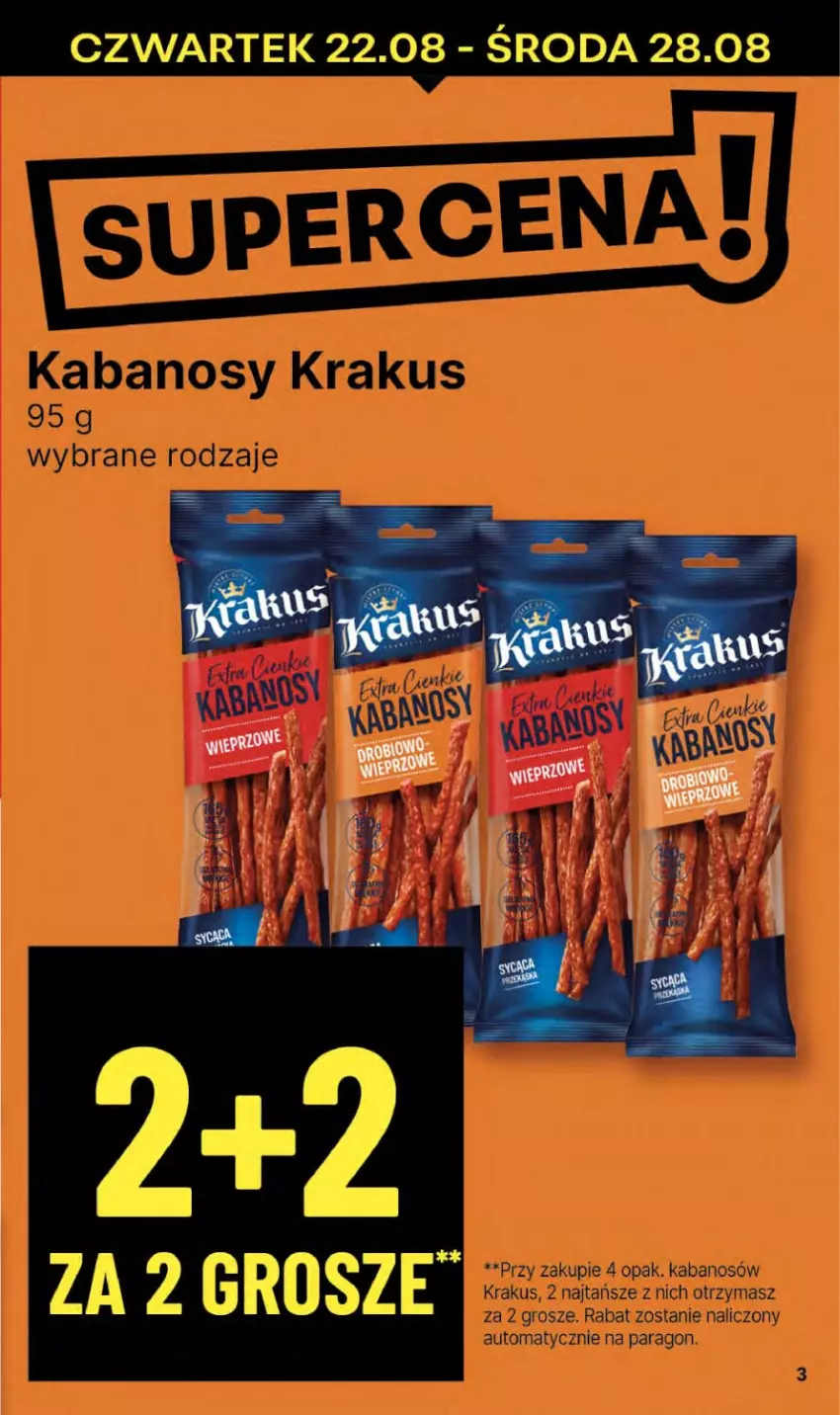 Gazetka promocyjna Delikatesy Centrum - NOWA GAZETKA Delikatesy Centrum od 22 sierpnia! 22-28.08.2024 - ważna 22.08 do 28.08.2024 - strona 3