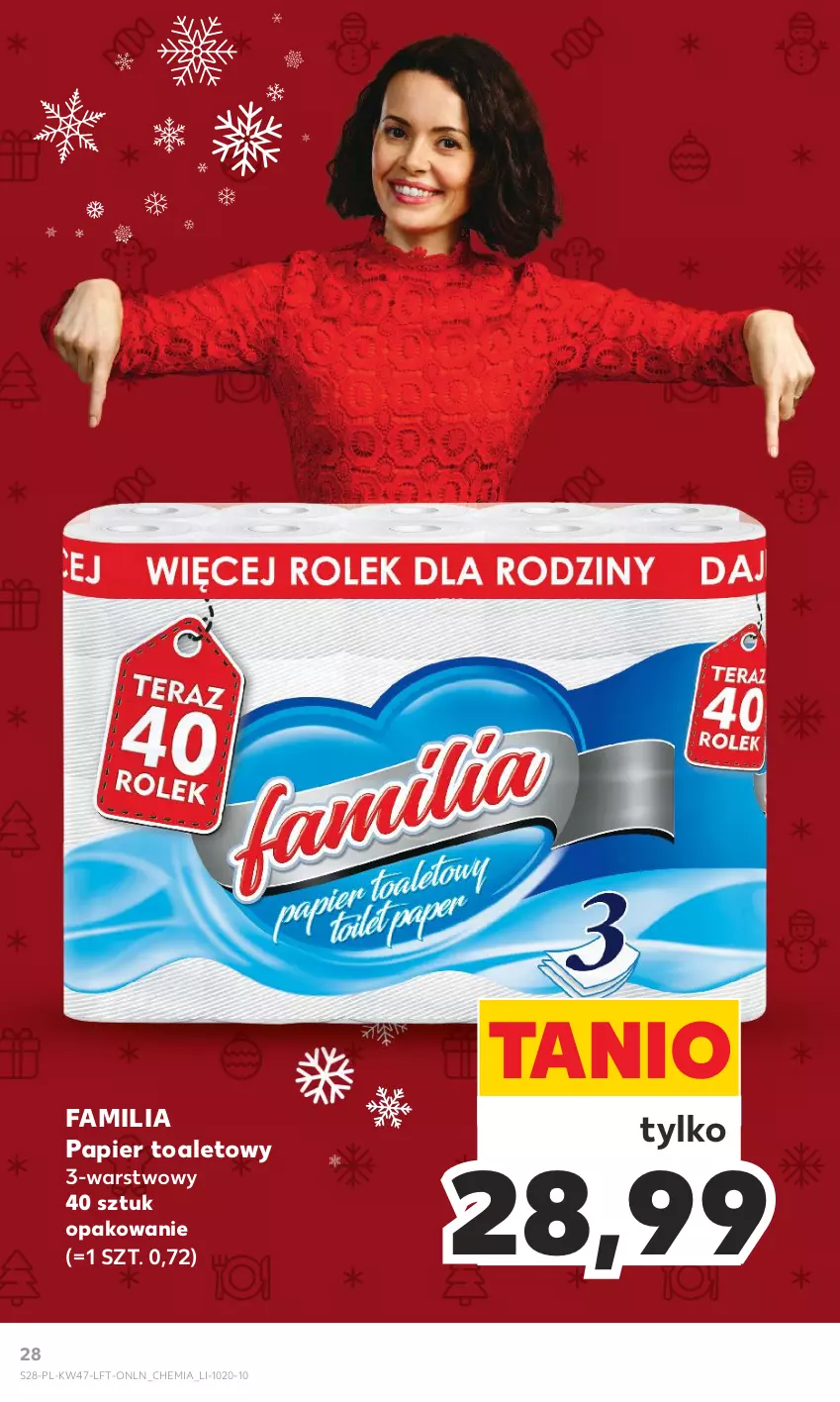 Gazetka promocyjna Kaufland - Gazetka tygodnia - ważna 23.11 do 29.11.2023 - strona 28 - produkty: Fa, Papier, Papier toaletowy