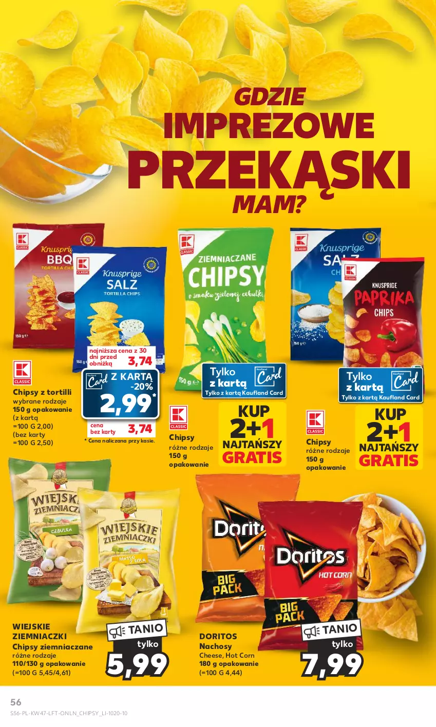 Gazetka promocyjna Kaufland - Gazetka tygodnia - ważna 23.11 do 29.11.2023 - strona 56 - produkty: Chipsy, Gra